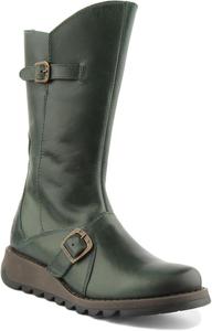 Женские кожаные ботинки FLY London Mes, Petrol