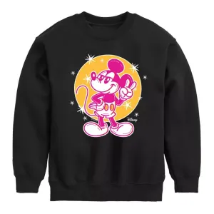 Флисовая толстовка для мальчиков 8-20 с Микки Маусом Disney, черный