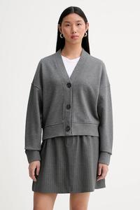 Хлопковый кардиган Marc O'Polo, серый