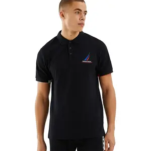 Поло с коротким рукавом Nautica N7CR0014, черный