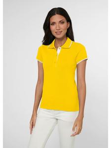 MADELEINE Классическая рубашка поло солнечно-желтого цвета