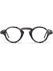 Thom Browne очки в круглой оправе, серый