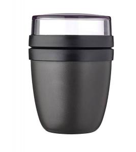 Ланч-бокс Mepal Mini Ellipse, 10x10x10 см цвет nordic black