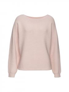 Пуловер LASCANA Rundhalspullover, цвет altrosa