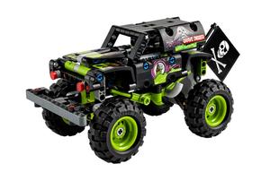 Технологический механический набор Crazy Bigfoot Grave Digger строительные блоки 0 300pcs 42118 LEGO