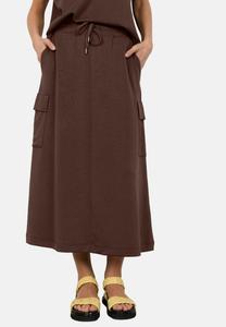 Юбка А-силуэта SC-BANU 233 Soyaconcept, темно-коричневый