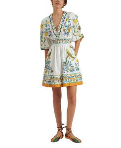 Платье Margherita (Placee) Borboni Placee White La DoubleJ, мультиколор