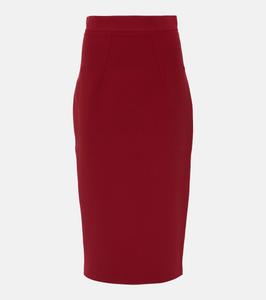Юбка-карандаш хококу Safiyaa, красный