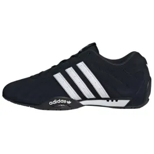 Adidas Originals ADIRACER Кожаные низкие кеды Unisex Black White