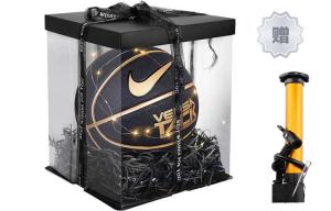 Nike Баскетбольный мяч PU черный размер 7 тренировочный унисекс