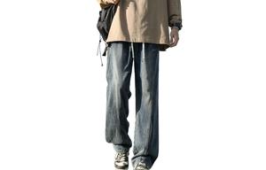 Джинсы Huichao Riding The Wind Collection Unisex WARRIOR, темно-синий