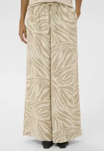 Широкие брюки с принтом slshirley Soaked In Luxury, White Pepper Animal