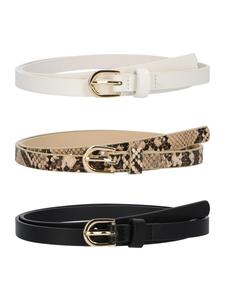 Ремень About You HELIN, бежевый/черный/белый