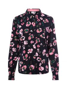 Блуза NÜMPH Nuleana, темно-синий