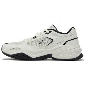 361° Женские повседневные кроссовки Sailing Series с противоскользящим покрытием, устойчивые к износу, белые, черные