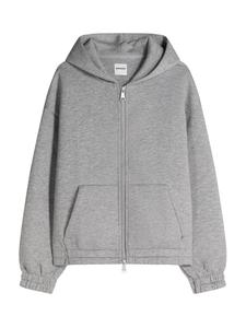 Bershka Серый худи на молнии