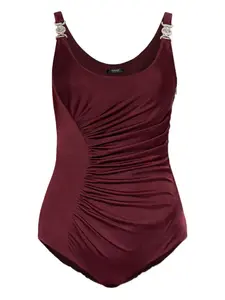 Декорированный топ Versace, красный