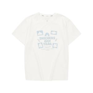 Футболка Wilderness Outdoor Collection Sorona женская Marshmallow White Skechers, Marshmallow White/0074