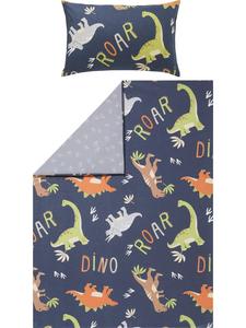 Детское двухстороннее постельное белье из тонкой фланели темно-синего цвета Erwin Müller, 100 x 135 см + 40 x 60 см