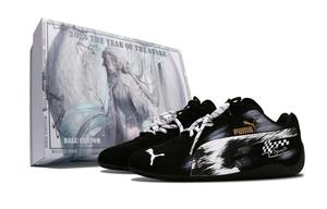 Speedcat Collection Swift, устойчивые к истиранию низкие кеды Unisex PUMA, черный/белый