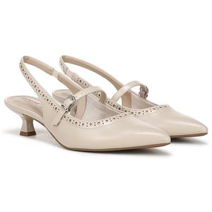 Туфли на котлоне Marilyn с ремешком на пятке Lifestride, cream beige smooth leather