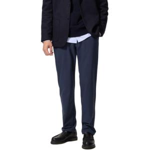 Uniqlo Мужские повседневные брюки, темно-синие, прямого кроя