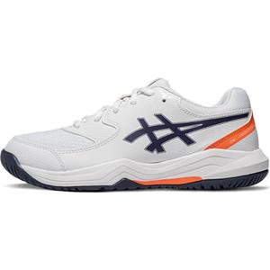 Gel Dedicate 8 Anti Kick Cushioning Low Top детские тренировочные кроссовки ASICS, белый