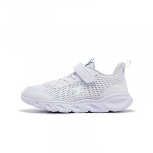 XTEP Непромокаемые дышащие низкие кроссовки для бега white moonlight gray детские