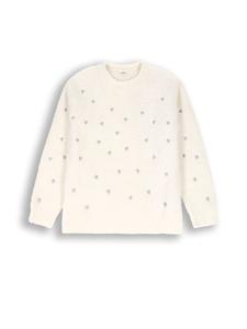 Вязаный свитер Coccodrillo, экрю