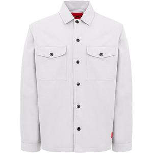 Hugo Boss Мужская рубашка, серые с лацканами, средней толщины, другие