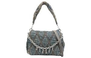 Джинсовая сумка через плечо унисекс синий DIESEL