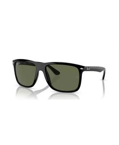 Двуполяризованные солнцезащитные очки-бойфренды унисекс, RB4547 Ray-Ban, черный