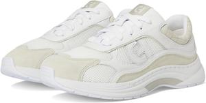 Кроссовки Cole Haan Grandpro Eleeana Runners, цвет White Leather/Silver Birchsuede