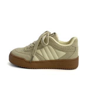 City camel Дышащие женские скейтерские кроссовки низкие горчичного цвета, цвет Mustard Yellow