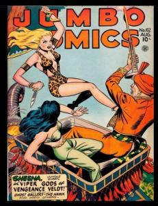 Jumbo Comics #102: Golden Age Jungle Comic 1947 - Featuring Sheena, Queen of the Jungle (CreateSpace Independent Publishing Platform)