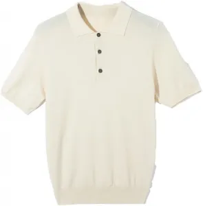 Мужской летний воротник-стойка короткий рукав вязаный пуловер