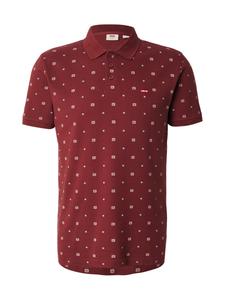 LEVI'S  Футболка 'Housemark Polo' в цвете Burgundy