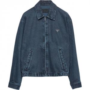 PRADA Джинсовая куртка мужская Obsidian, Obsidian