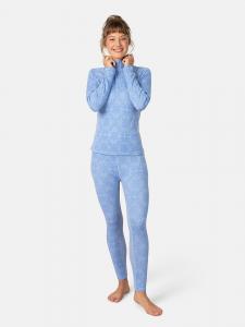 KARI TRAA Термоштаны из мериносовой шерсти "Эдит" светло-голубого цвета