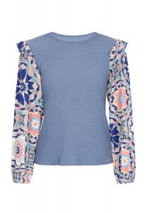 NAEMI Блузка в синем цвете