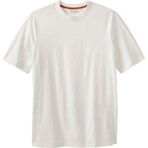 Мужская трикотажная футболка с круглым вырезом Boulder Creek By Kingsize для больших и высоких тяжеловесов, белый