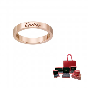 Cartier Кольца C De Rings из розового золота 18 карат, унисекс, розовое золото