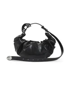 Стильная черная женская сумочка Diesel, черный