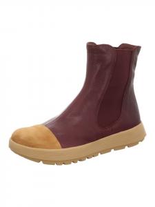 Ботинки женские челси Think! Chelsea COMODA с контрастным носком, коричневый