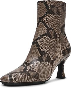 Ботильоны Anne Klein Pablo Damen из искусственной кожи на каблуке, Schwarz/Weiß Schlange