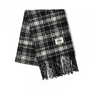 Jeep Вязаный шарф унисекс, Black