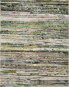 Ковер SAFAVIEH, 336 x 458 см, Porcello Collection, Cream & Green, современный дизайн, не линяет и прост в уходе, идеален для помещений с высокой проходимостью в гостиной, спальне (PRL6944L)