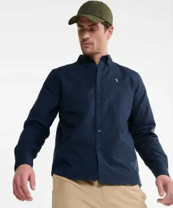 Рубашка Оксфорд из влагоотводящей, быстросохнущей ткани.