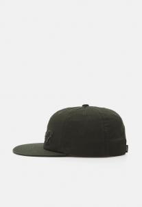 Бейсболка DISTRESSED LOGO 5 PANEL HAT UNISEX HUF, темно-зеленый