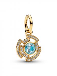 Pandora Кулон Marvel Iron Man Arc Reactor, золотистого цвета